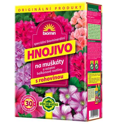 Orgamin granulované hnojivo na Muškáty 1 kg Forestina 