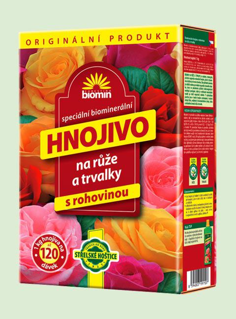 Orgamin granulované hnojivo na Ruže a Trvalky 1 kg Forestina 
