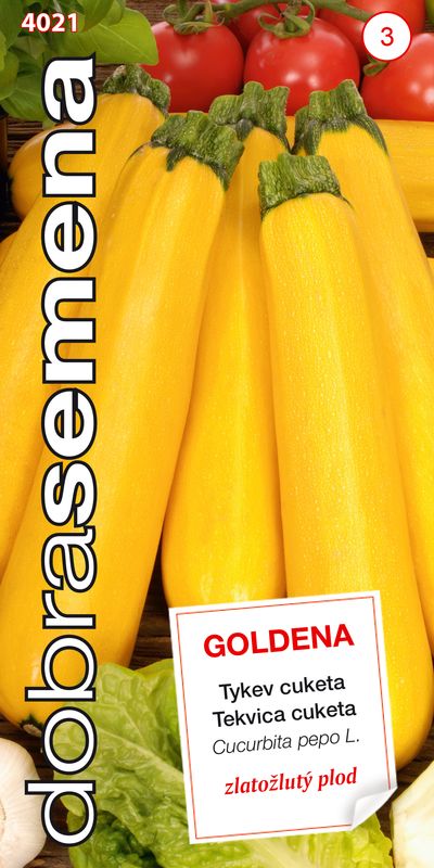 Cuketa GOLDENA žltá kríčková 1,5g 4021 DS 