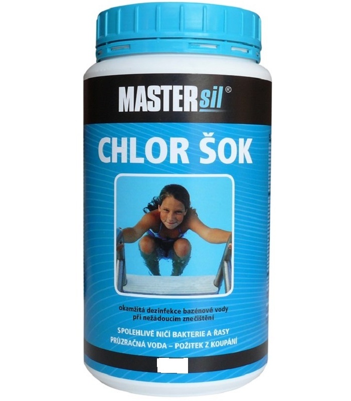 Bazén CHLOR ŠOK 1kg