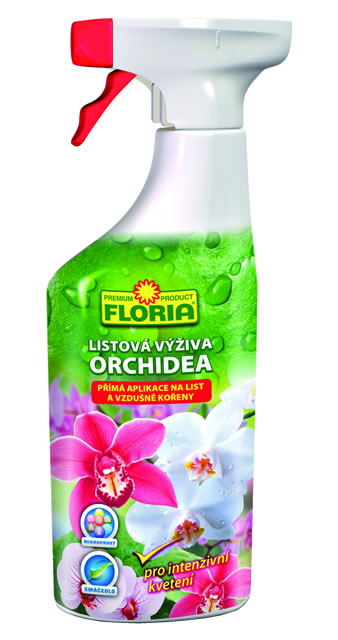 Floria listová výživa na orchidey 500ml rozprašovač CS