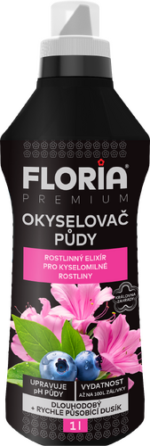 Floria 2v1 okyslovač pôdy a kvap.hnojivo pre azalky 1lit. CS