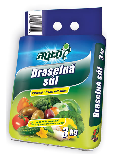 Draselná soľ 3kg CS