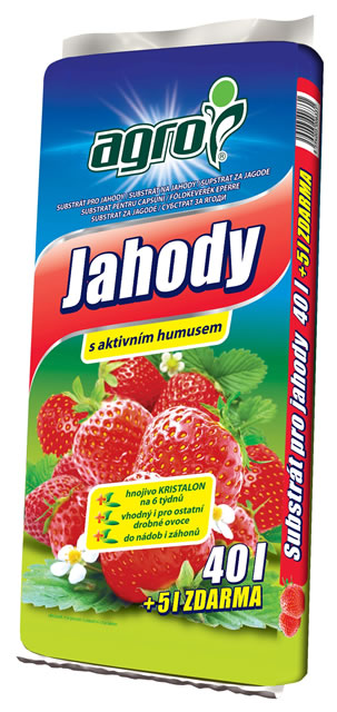 Substrát na jahody 40 + 5 l AGROCS
