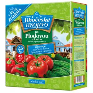 Jihočeské hnojivo na plodovú zeleninu 2,6kg