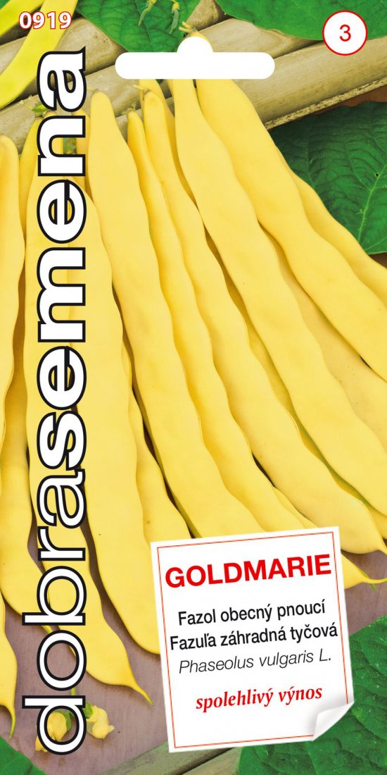Fazuľa GOLDMARIE tyčová žltá 7g 0919 DS