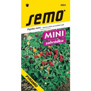 Paprika PYRAMID okrasná 2553 20s SEMO
