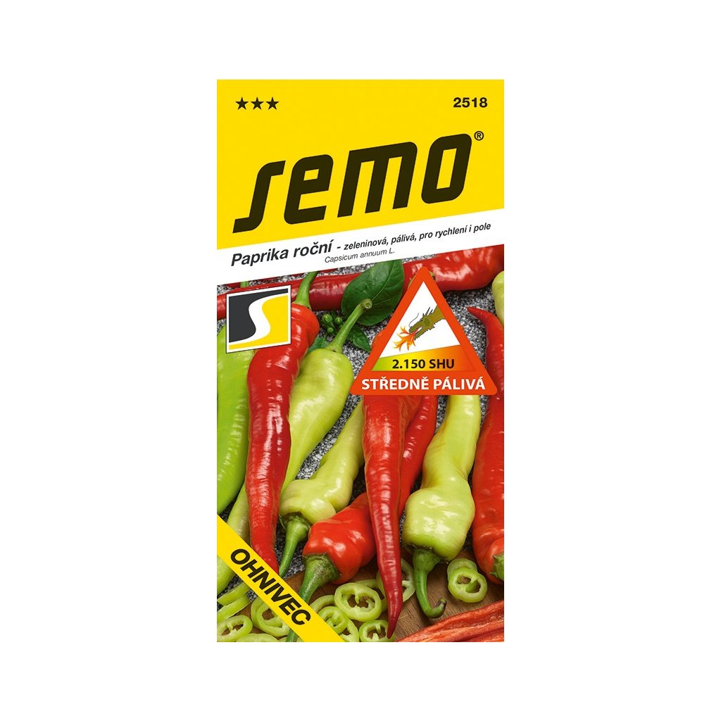 Paprika OHNIVEC 0,6g 2518 SEMO