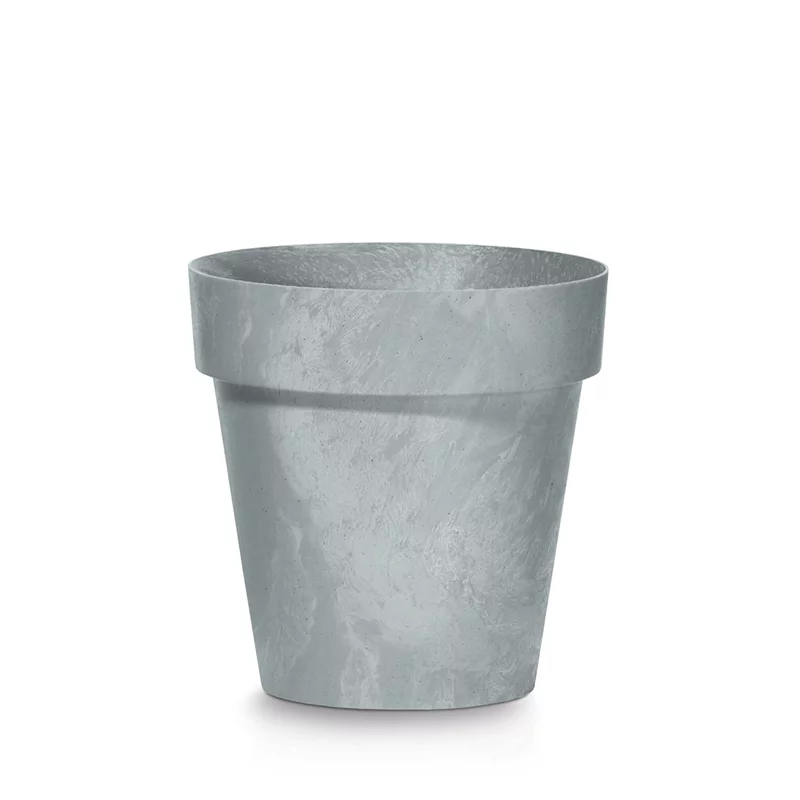 Kvetináč CUBE BETON 25cm ŠEDÝ