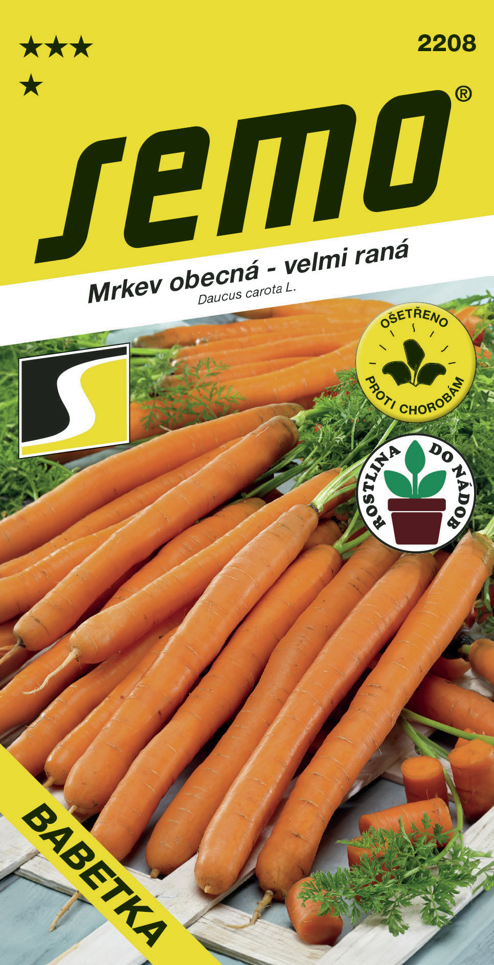 Mrkva BABETKA 1g 2208 SEMO 
