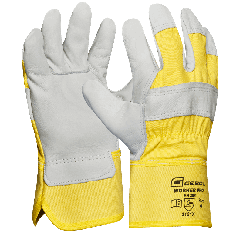 RUKAVICE Worker Pro veľ. 9/L GEBOL /60832/