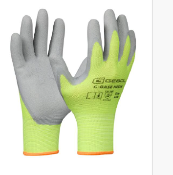 RUKAVICE G-Base Neon veľ.10/XL GEBOL /64593/