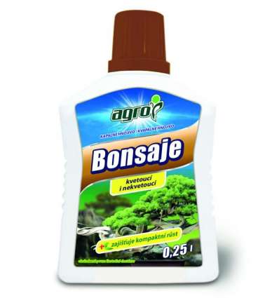 Bonsaje kvapalné hnojivo 250 ml Agro CS