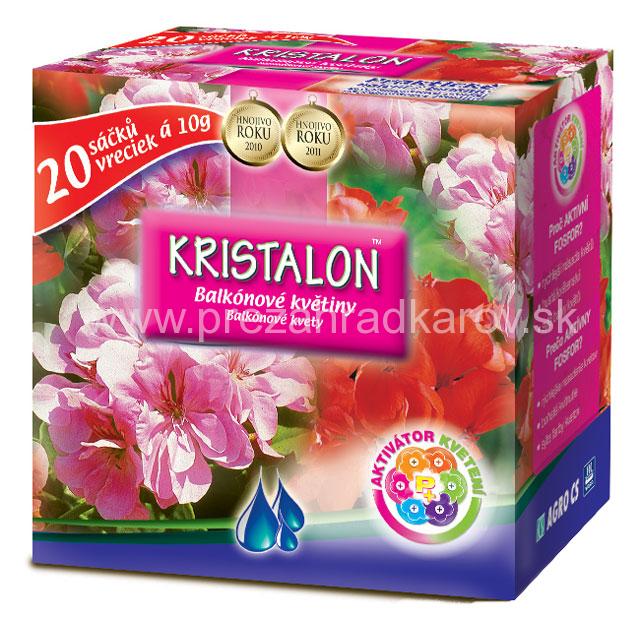 Kristalon Balkónové kvety kryštalické hnojivo 20x10 gr Agro CS