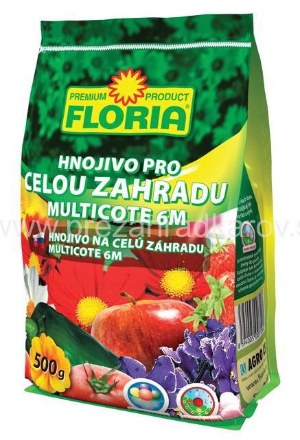 Agro CS Floria Hnojivo na celú záhradu MULTICOTE 6M  200 gr