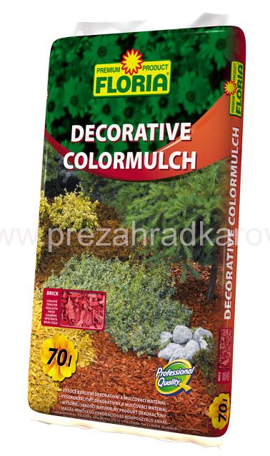 Floria Decorative ColorMulch 70 l Hnedá AGRO CS 