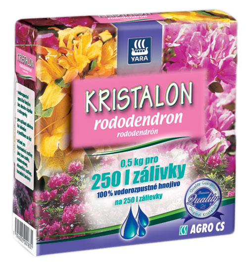 Kristalon kryštalické hnojivo na rododendrony a azalky,cucoriedky 500 gr Agro CS