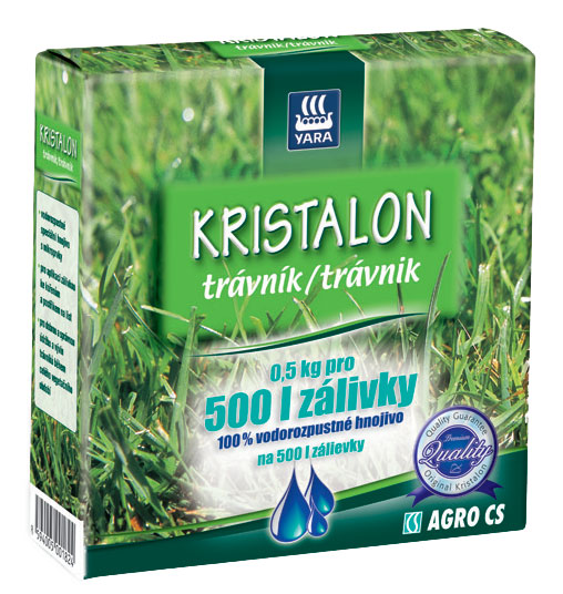 Kristalon kryštalické hnojivo na trávnik 500 gr Agro CS