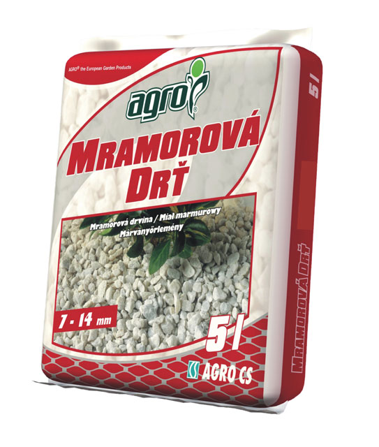 Agro CS Mramorová drť  7 – 14 mm