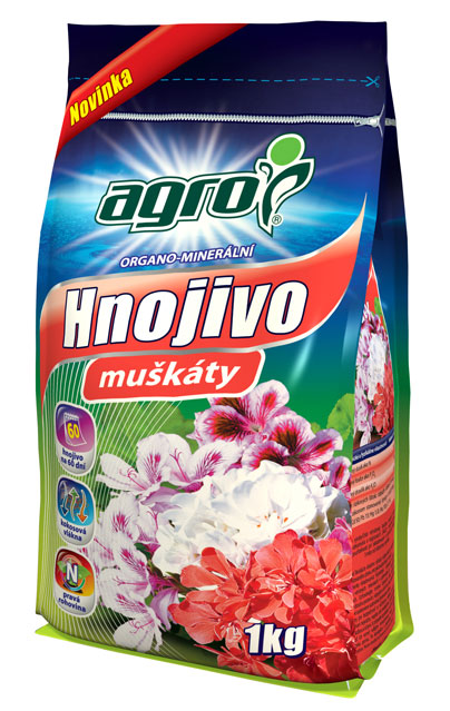 Agormin hnojivo na muškáty 1 kg Agro CS